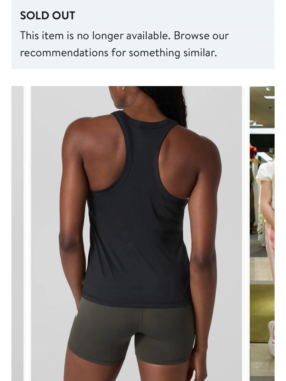 Lux Racerback Performance Tank - Picture 2 of 7